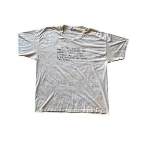 Vintage Gun Rights Humor USA Made Single Stitched XXXL Cal-Cru Heather Gray Tee
